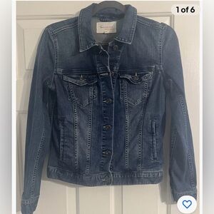 Turo by Vince Camuto Jean Jacket Womens Size Small Denim Button Front 9099500